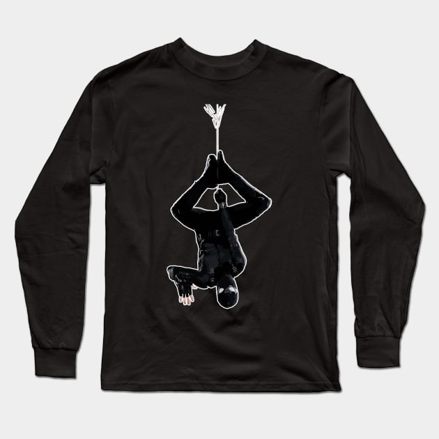 night monkey Long Sleeve T-Shirt by christinehearst